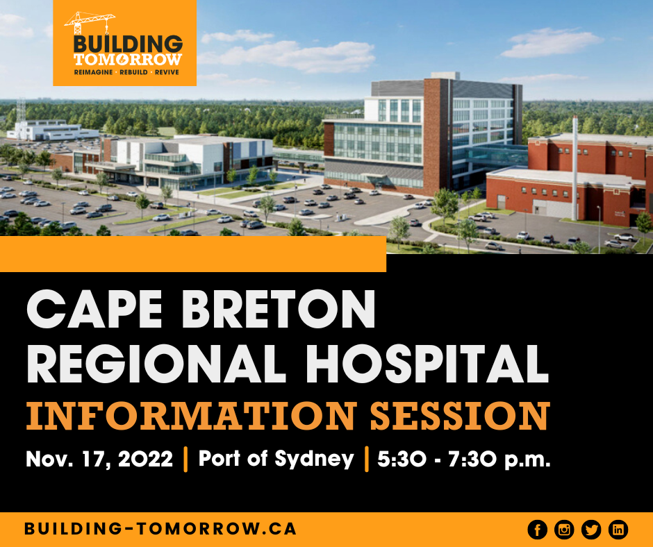 Cape Breton Regional Hospital Project Information Session